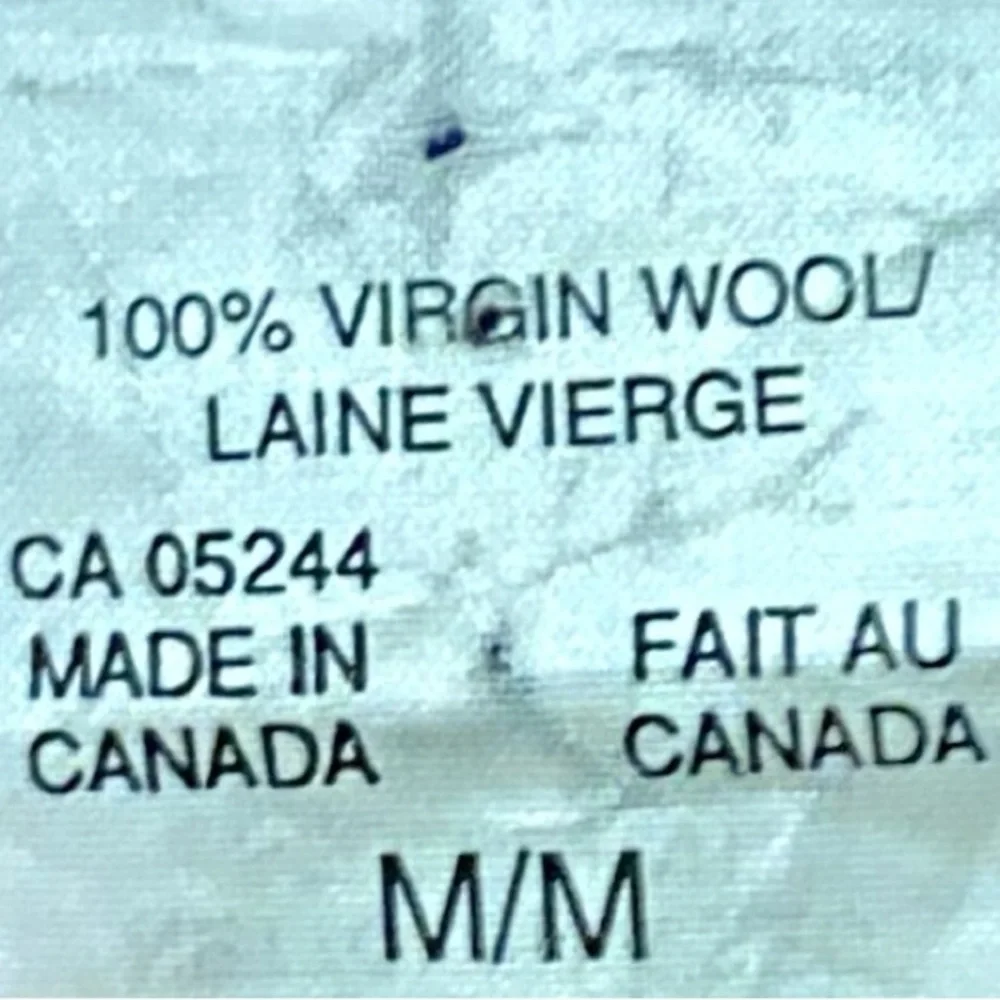 Vintage CG boiled wool zip-up liner vest - Picture 7 of 9